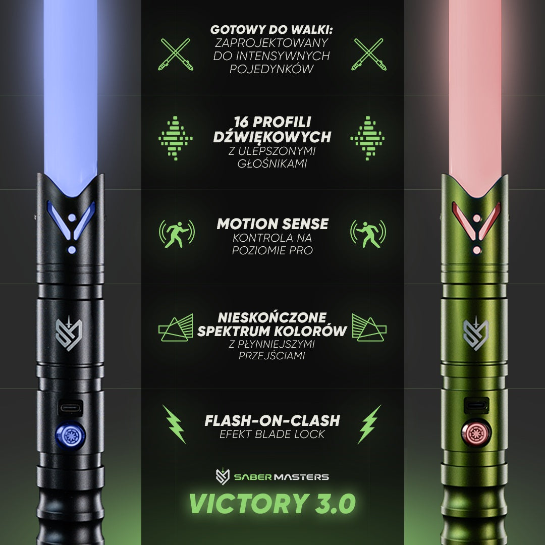 The Ultimate Lightsaber 3.0 – Victory – Premium Miecz Świetlny